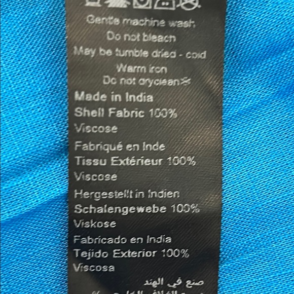 Blue Sleeveless Maxi Dress - Picture 5 of 5